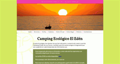 Desktop Screenshot of eledencamping.com